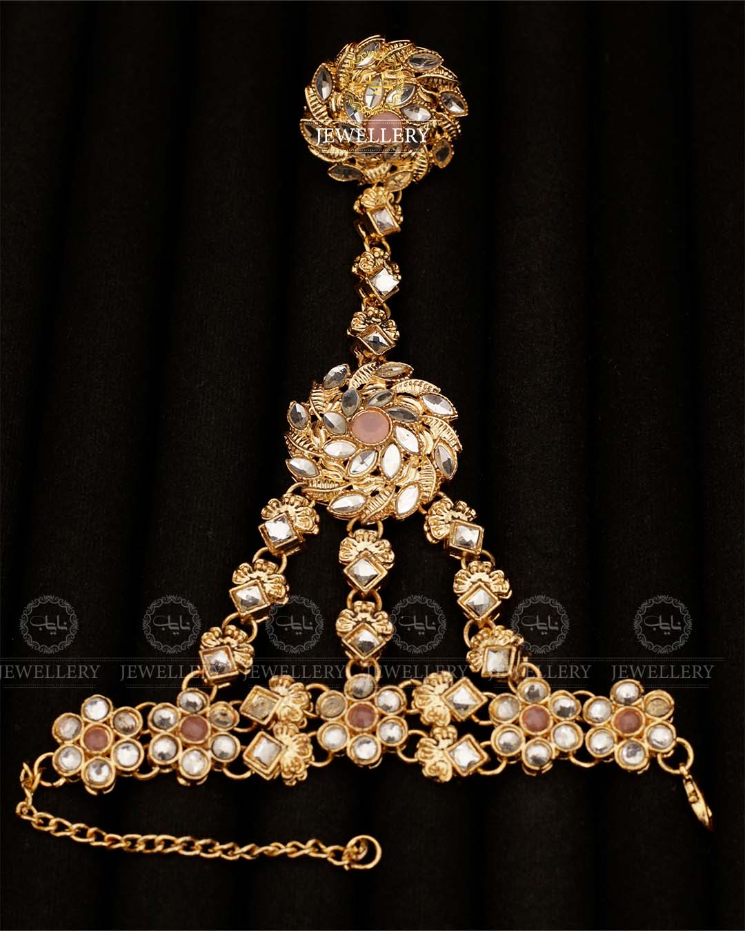 Rajwadi Style Kundan Angla A-602