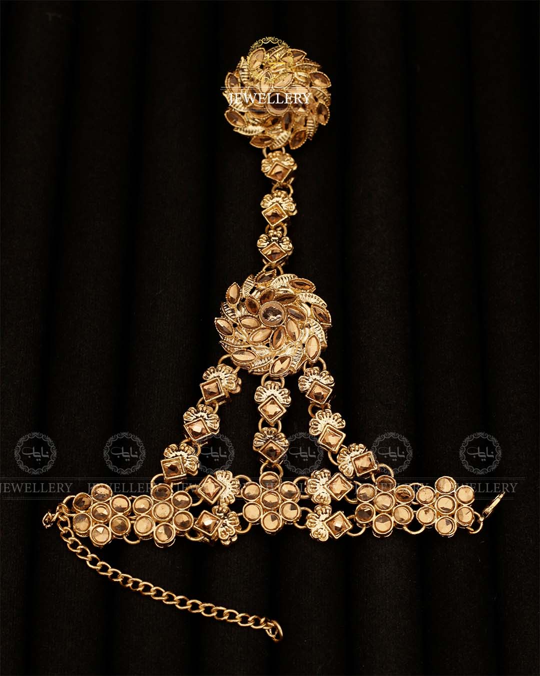 Rajwadi Style Kundan Angla A-602