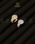 Zirconia Adjustable Ring R-409
