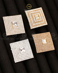 Stylish Square adjustable Ring R-402