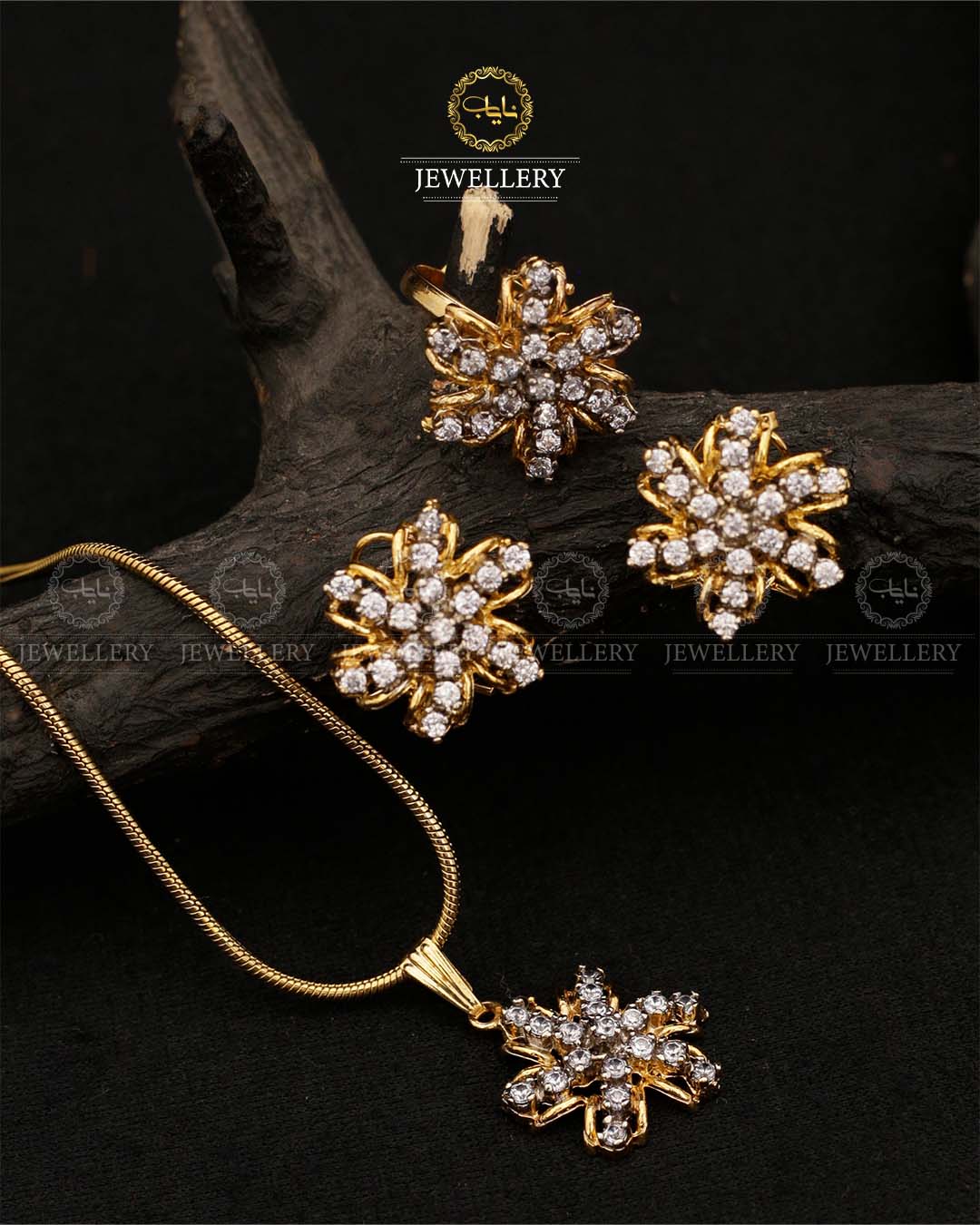 Jarao Combo Locket set with chain L-903