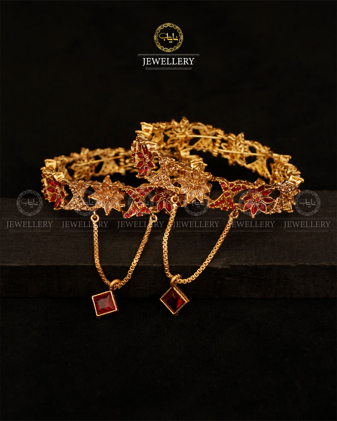 Star Openable Bangles (pair) BL-503