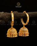 China Gold Jhumka E-3002