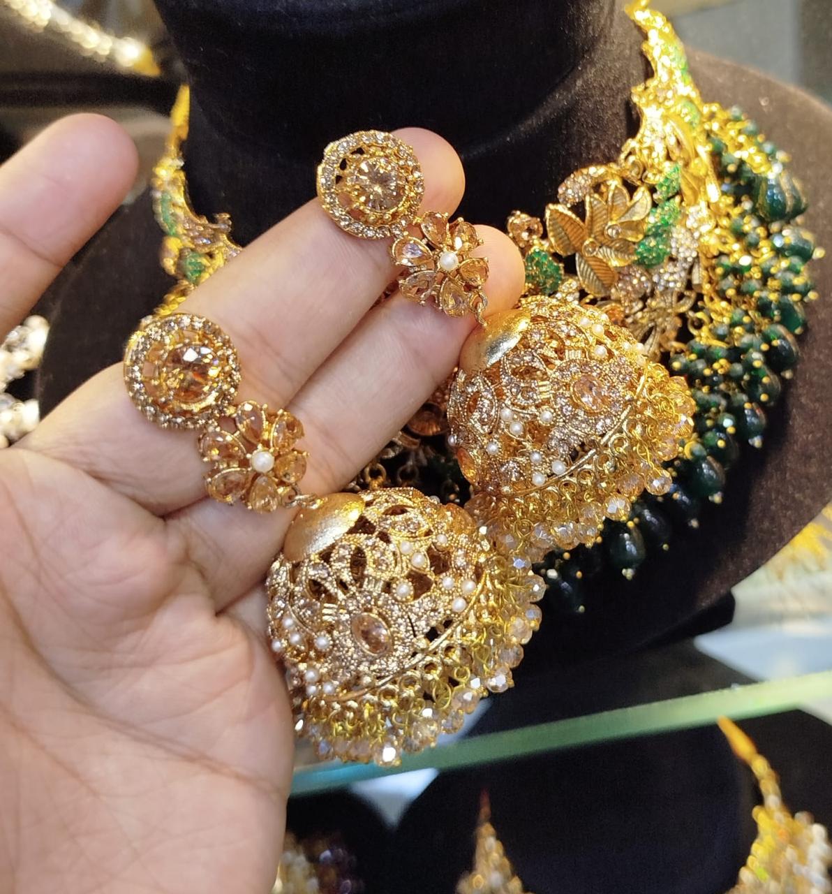 Noratan Jhumka -2598 Nayab Jewellery
