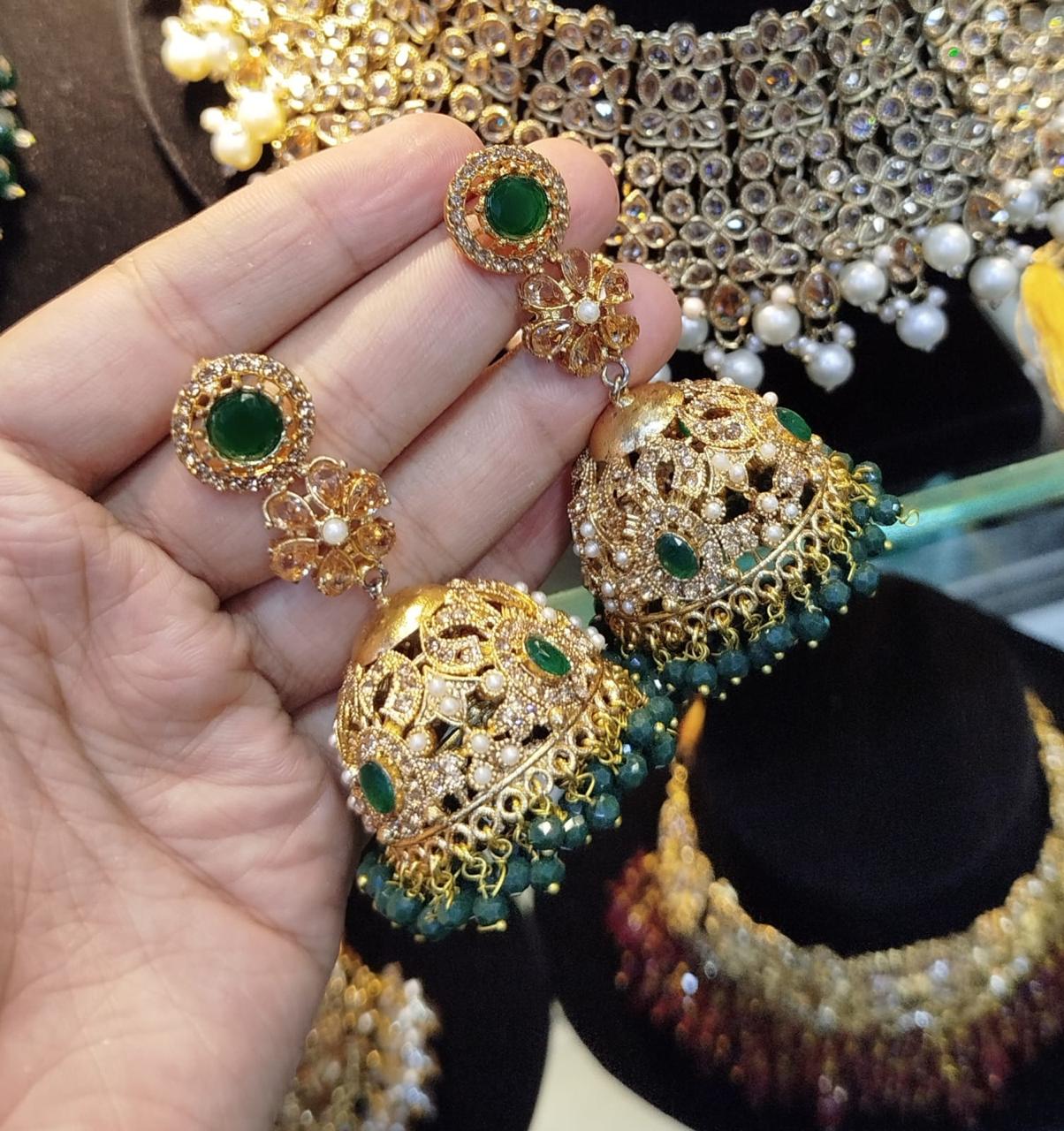 Noratan Jhumka -2598 Nayab Jewellery