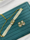 Indian Uncut Kundan Chokar set-2718 Nayab Jewellery